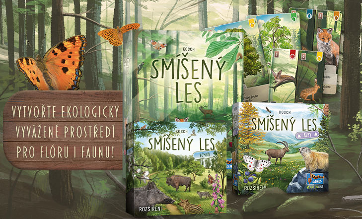 Smíšený les + rozšíření